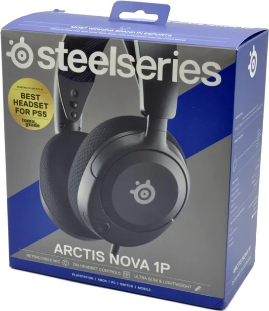 Навушники SteelSeries Arctis Nova 1P Black (61611)