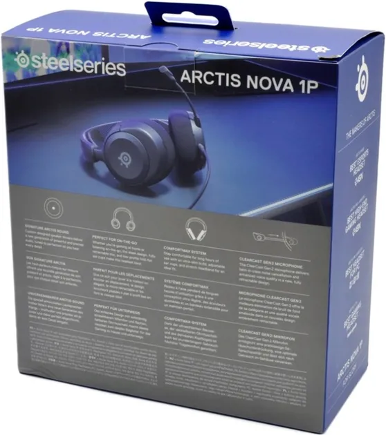 Навушники SteelSeries Arctis Nova 1P Black (61611)