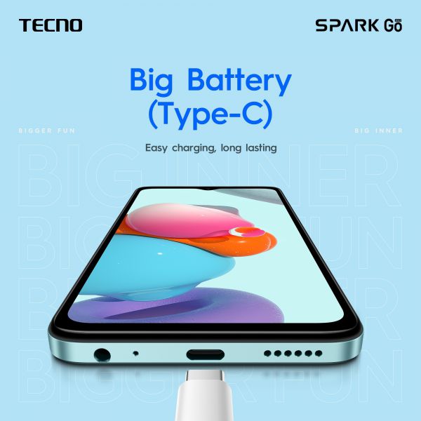 Смартфон Tecno Spark Go 2023 4/64 Uyuni Blue