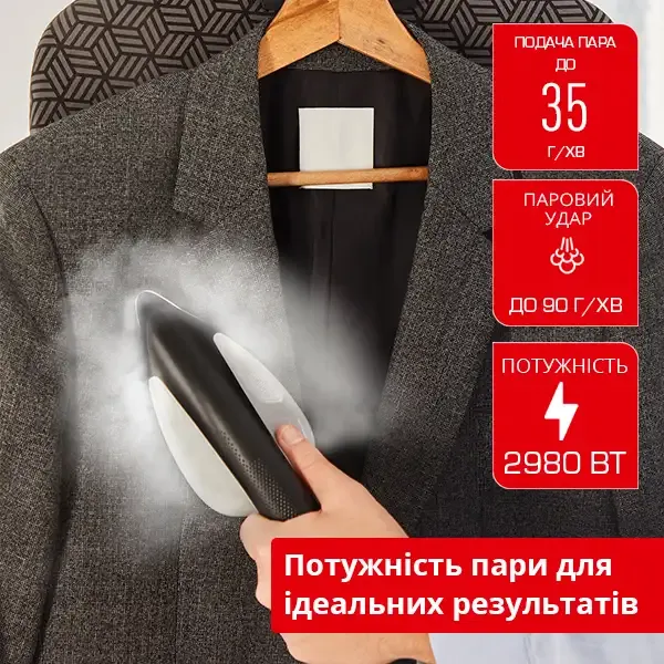 Відпарювач для одягу Tefal IXEO Plus (QT1510E0)