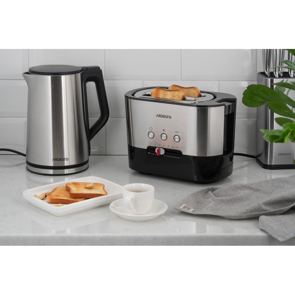 Тостер Ardesto Steel Collection T-K210