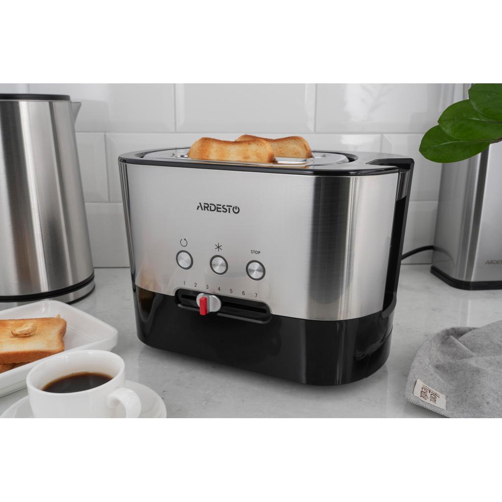 Тостер Ardesto Steel Collection T-K210