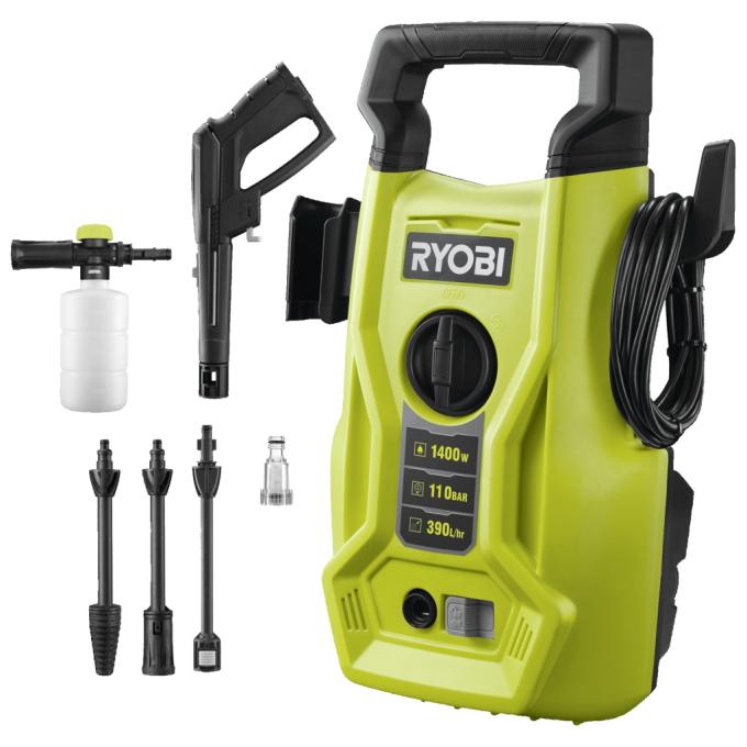 Мийка високого тиску Ryobi RY110PWA (5133005365)