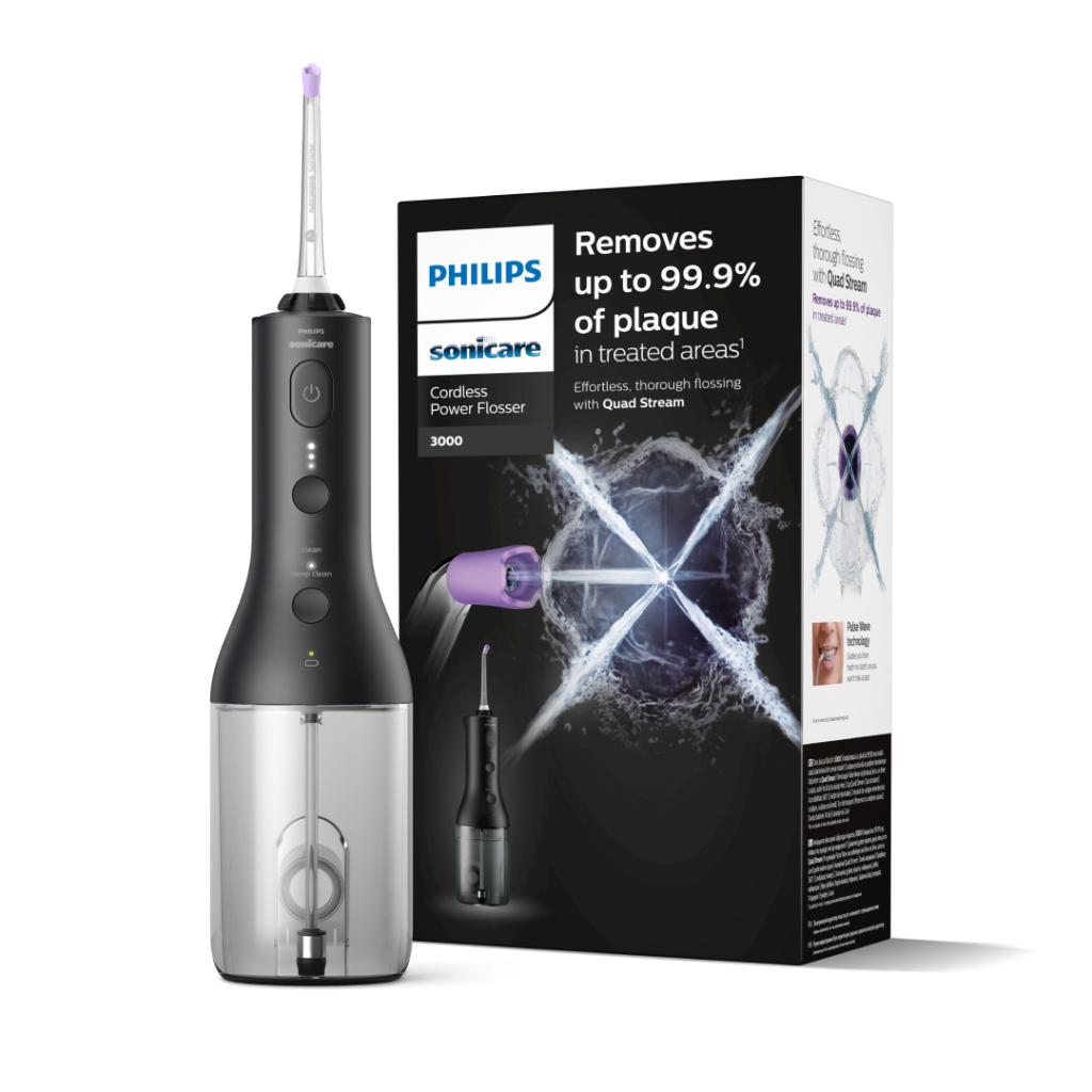 Іригатор Philips Sonicare Cordless Power Flosser 3000 Black (HX3826/33)