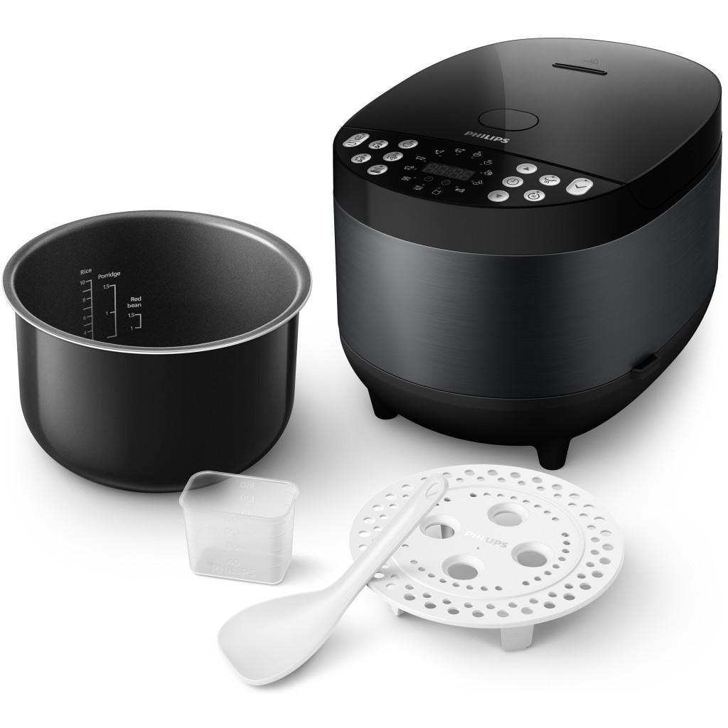 Мультиварка Philips All-in-One Black (HD4713/41)