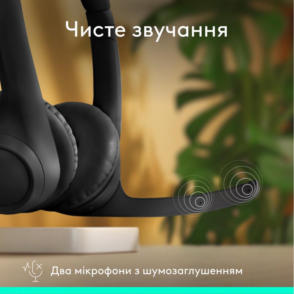 Гарнітура Logitech Zone 300 Wireless Graphite (981-001407)