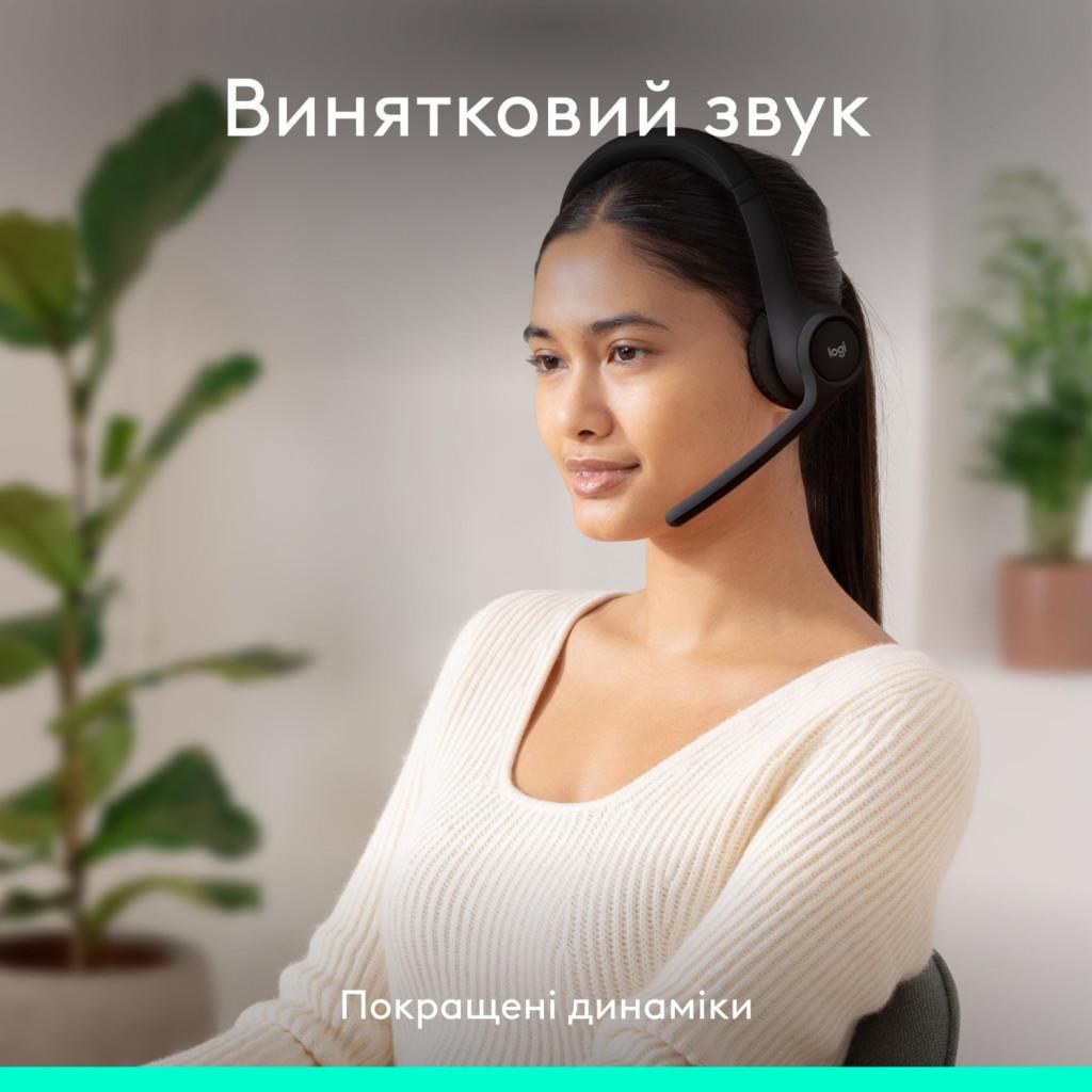 Гарнітура Logitech Zone 300 Wireless Graphite (981-001407)