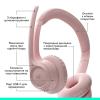 Гарнітура Logitech Zone 300 Wireless Rose (981-001412)