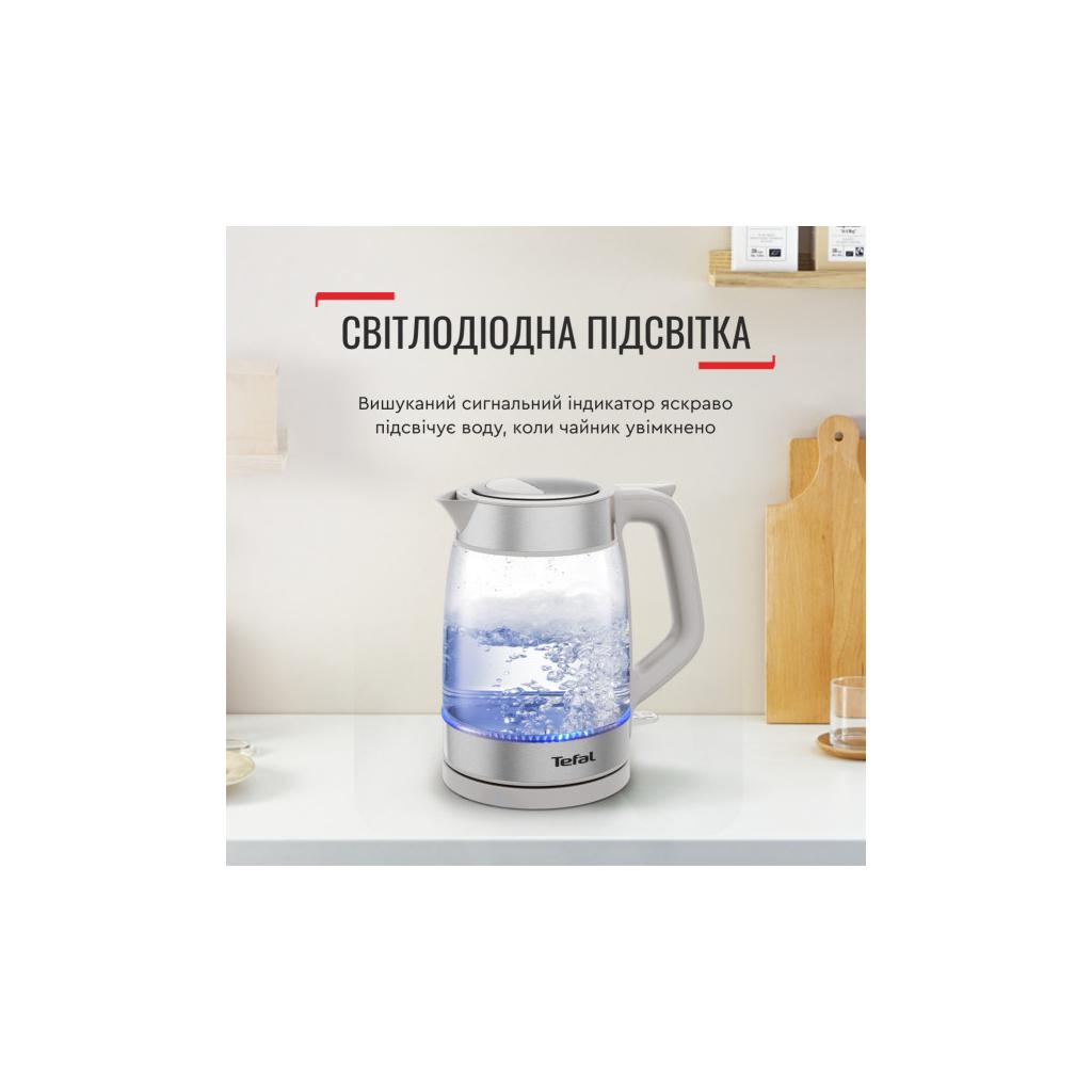 Електрочайник Tefal Glass Kettle (KI605B30)