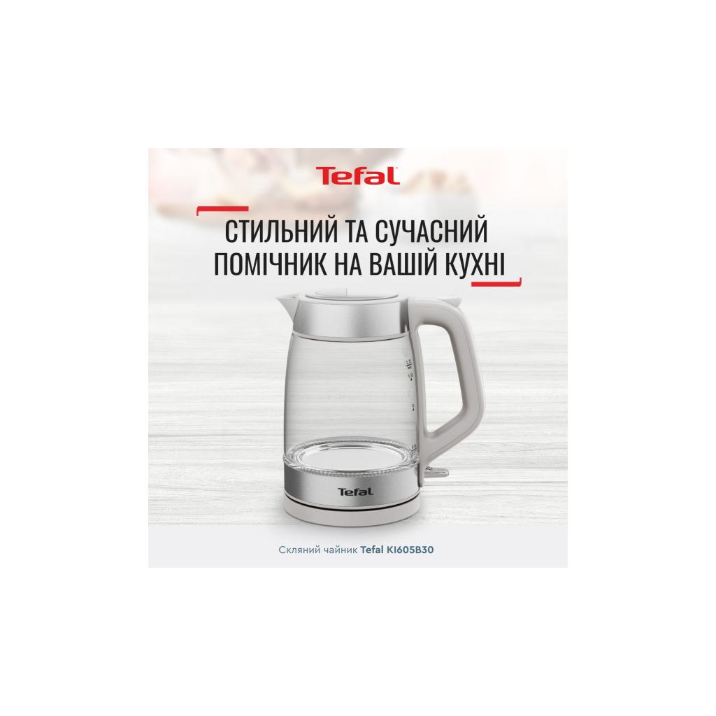 Електрочайник Tefal Glass Kettle (KI605B30)