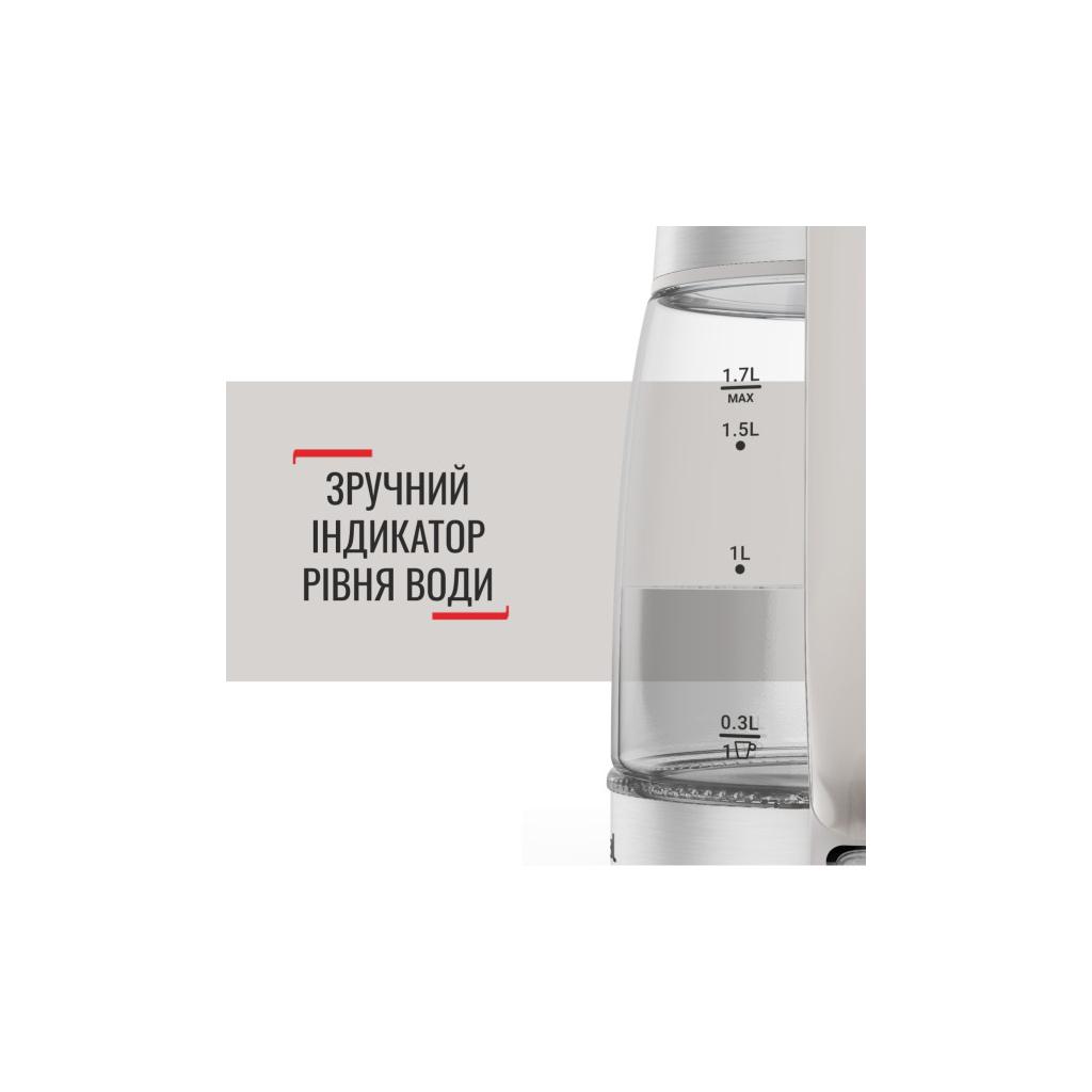 Електрочайник Tefal Glass Kettle (KI605B30)