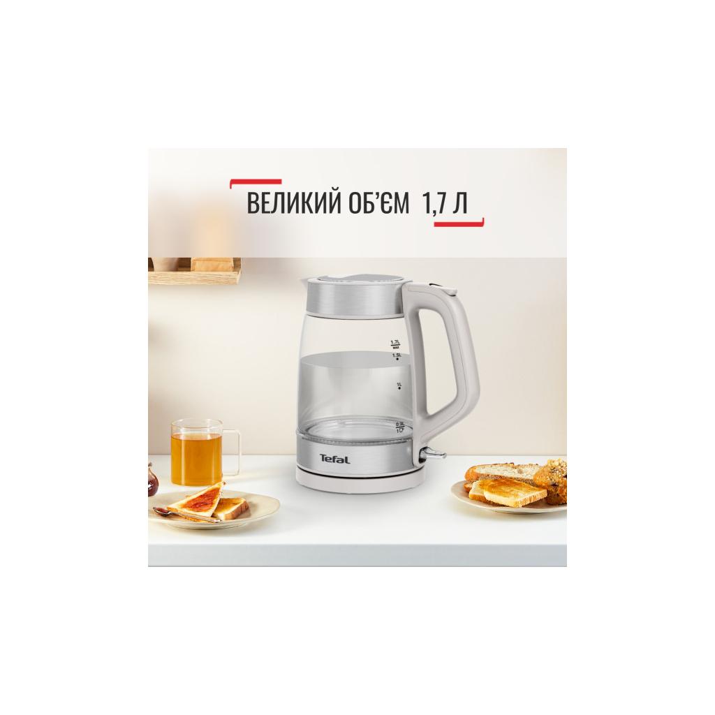 Електрочайник Tefal Glass Kettle (KI605B30)