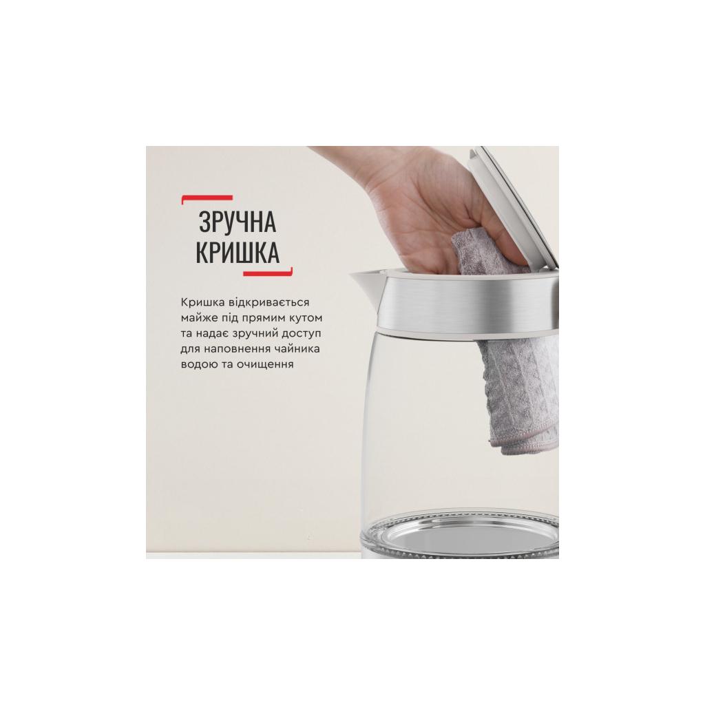 Електрочайник Tefal Glass Kettle (KI605B30)