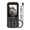 Мобільний телефон Sigma X-treme PR68 Type-C Black