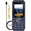 Мобільний телефон Sigma X-style 341 BRO Type-C Blue