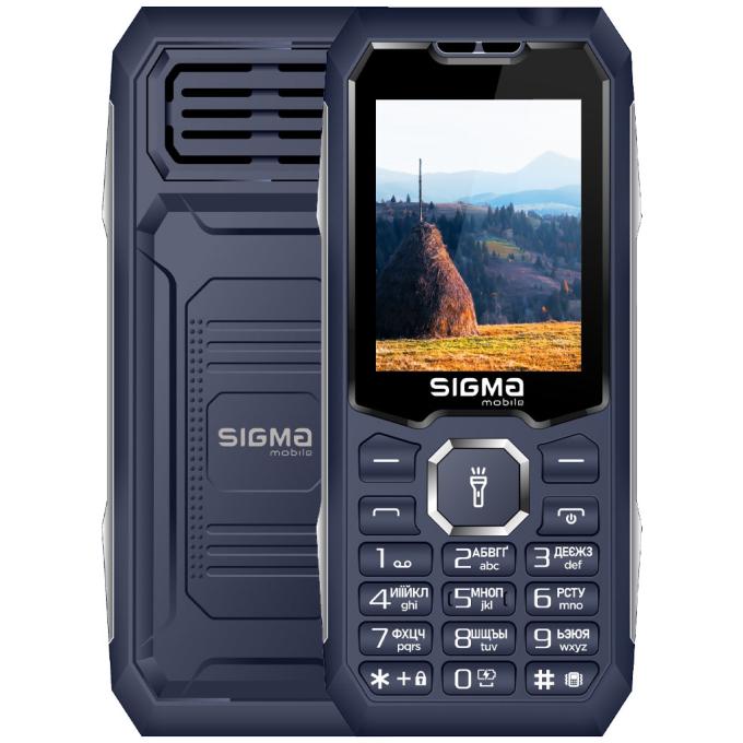 Мобільний телефон Sigma X-style 341 BRO Type-C Blue