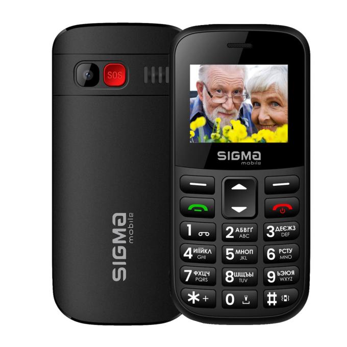 Мобільний телефон Sigma Comfort 50 Easy TYPE-C Black