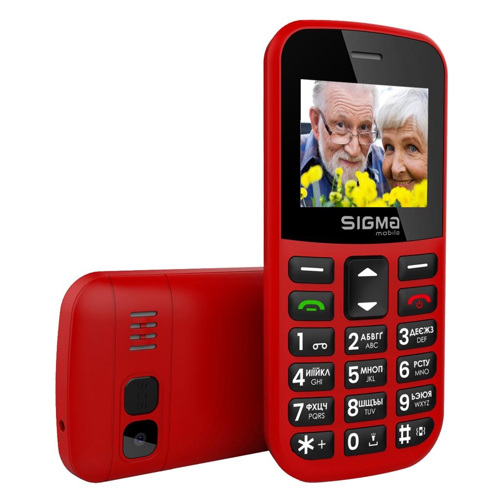 Мобільний телефон Sigma Comfort 50 Easy TYPE-C Red