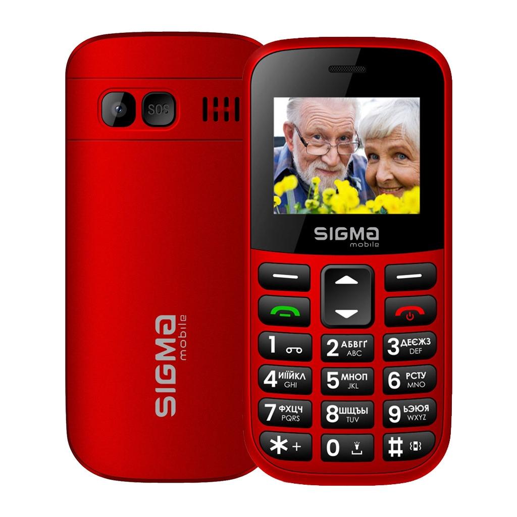 Мобільний телефон Sigma Comfort 50 Easy TYPE-C Red