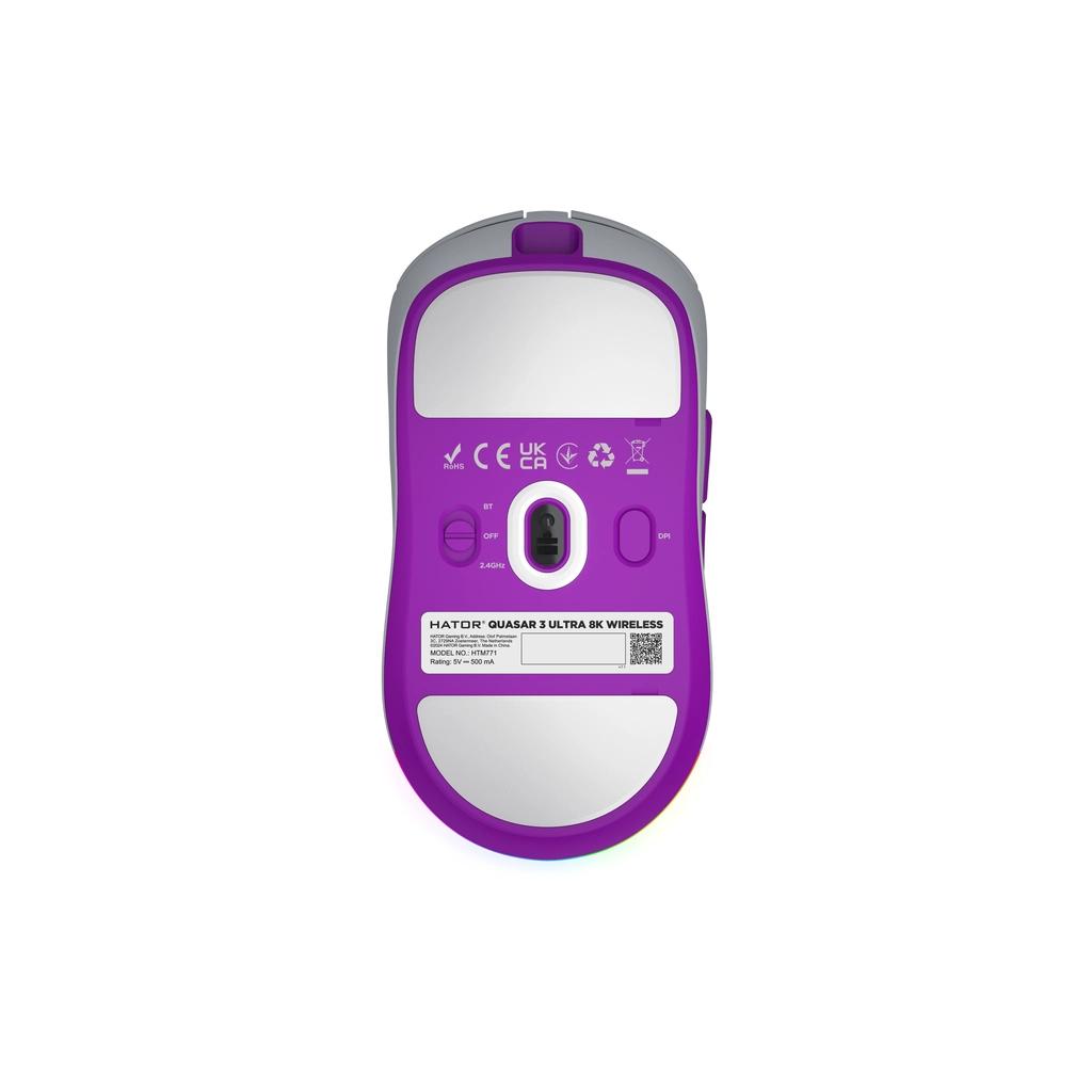 Мишка Hator Quasar 3 Ultra 8K Wireless White (HTM771)