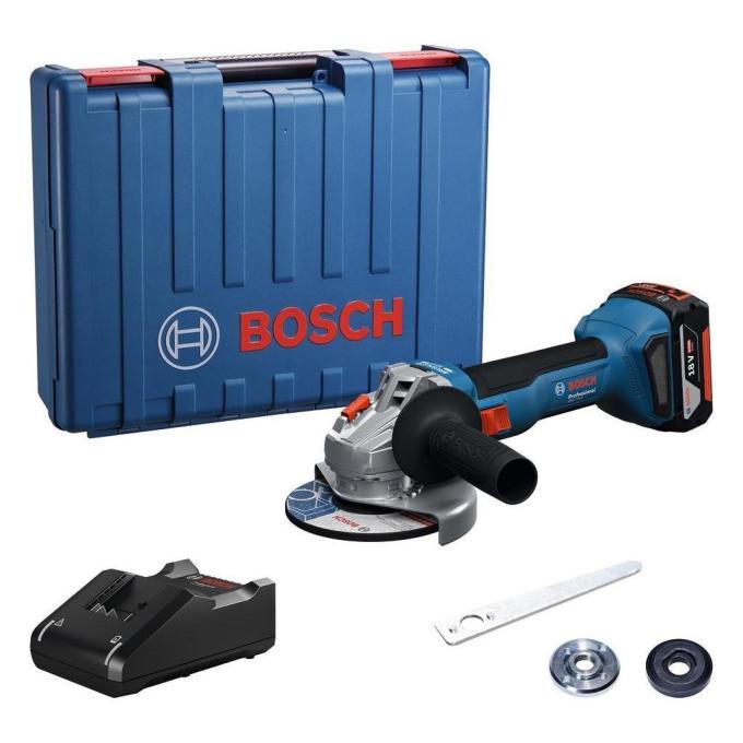 Шліфувальна машина Bosch GWS 18V-8 1x4Ah (0.601.9N9.021)