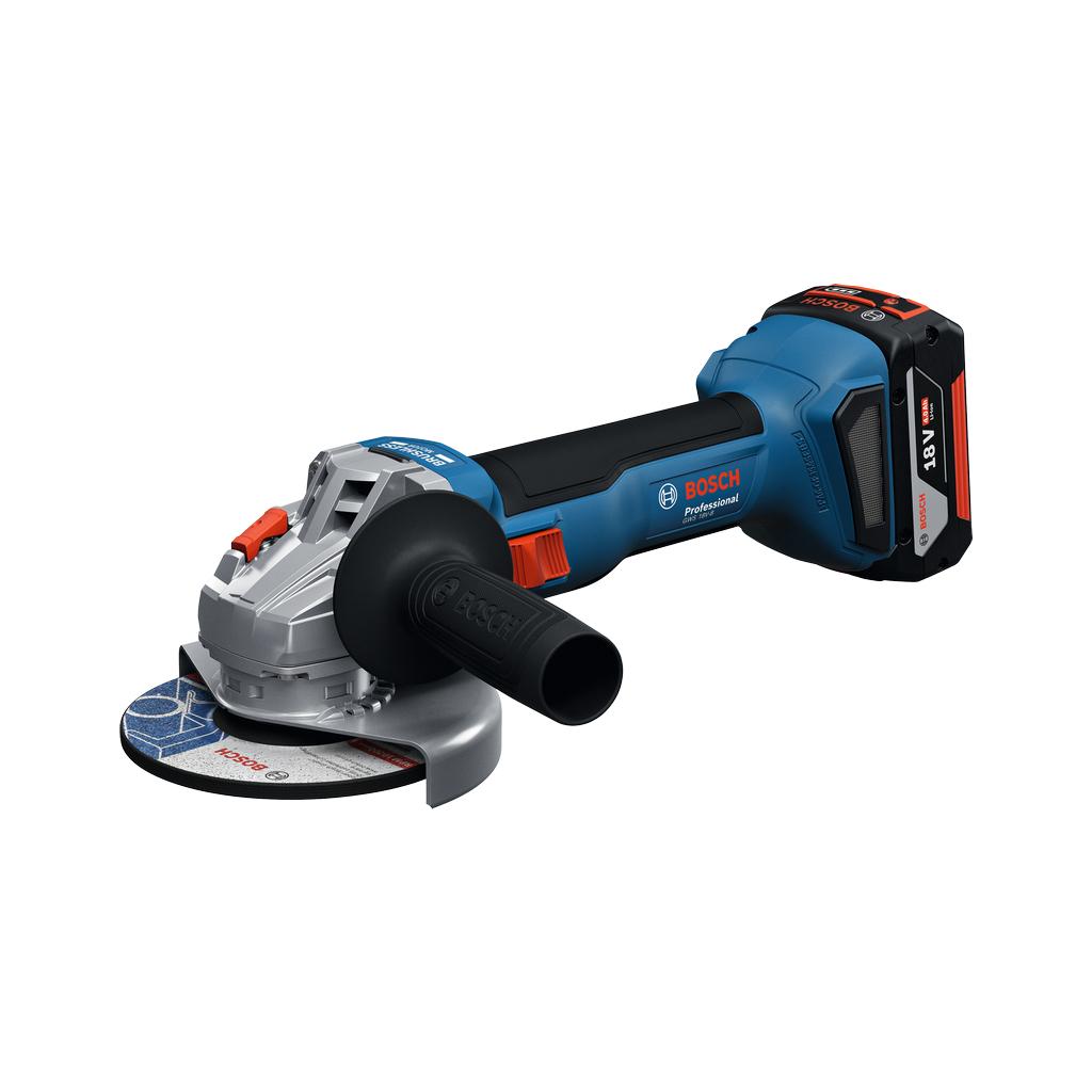 Шліфувальна машина Bosch GWS 18V-8 2x4Ah (0.601.9N9.020)