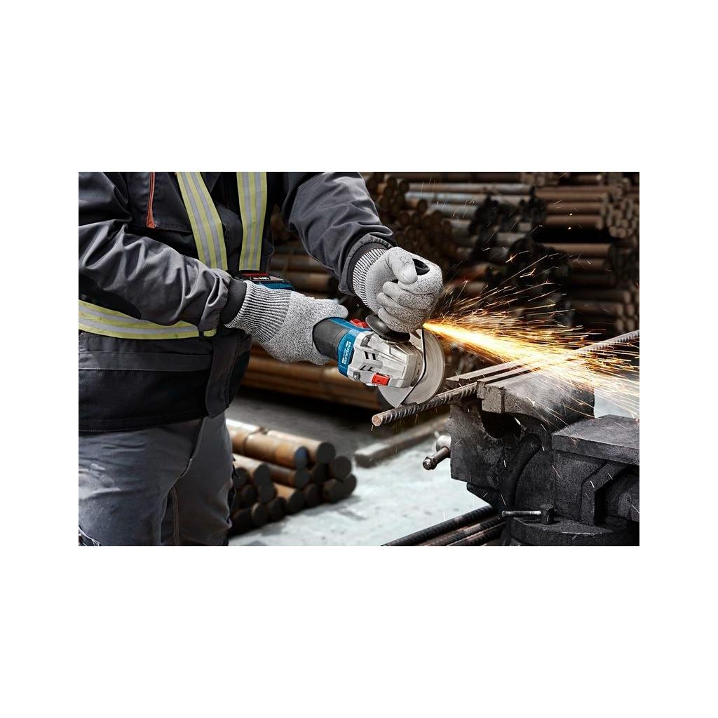 Шліфувальна машина Bosch GWS 18V-8 2x4Ah (0.601.9N9.020)