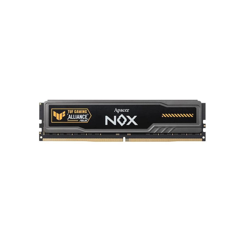 Модуль пам'яті для комп'ютера DDR5 32GB (2x16GB) 5200 MHz Apacer NOX TUF (AH5U32G52C522UTAA-2)