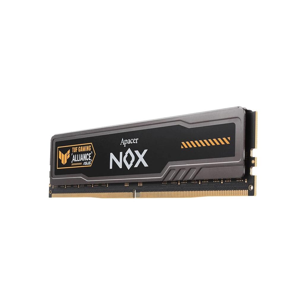 Модуль пам'яті для комп'ютера DDR5 32GB (2x16GB) 5200 MHz Apacer NOX TUF (AH5U32G52C522UTAA-2)