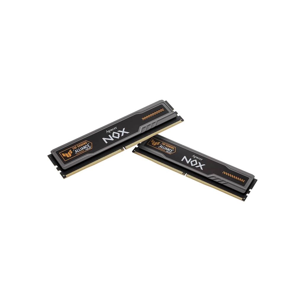 Модуль пам'яті для комп'ютера DDR5 32GB (2x16GB) 5200 MHz Apacer NOX TUF (AH5U32G52C522UTAA-2)