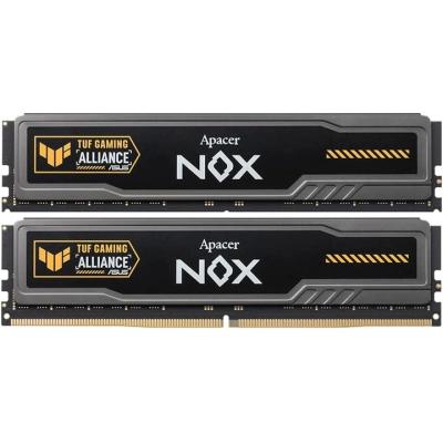 Модуль пам'яті для комп'ютера DDR5 32GB (2x16GB) 5200 MHz Apacer NOX TUF (AH5U32G52C522UTAA-2)