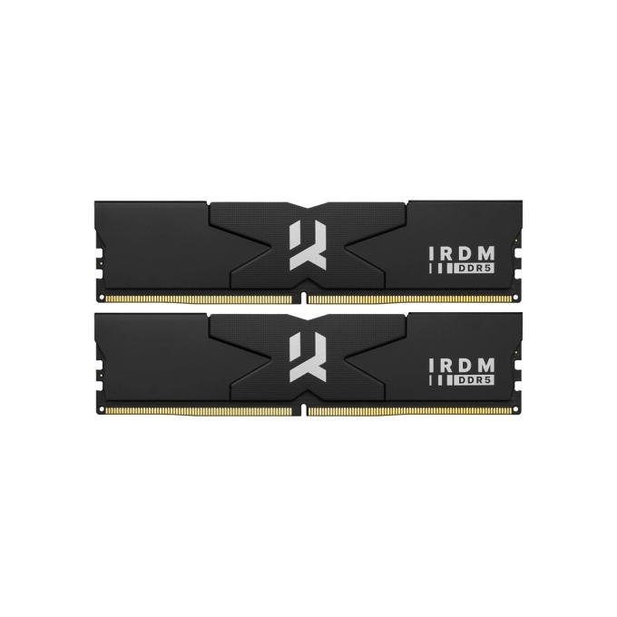 Модуль пам'яті для комп'ютера DDR5 32GB (2x16GB) 6000 MHz Goodram IRDM Black (IR-6000D564L36S/32GDC)
