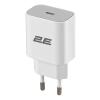 Зарядний пристрій 2E USB Wall Charger 25W (2E-WC1USBC25W-W)