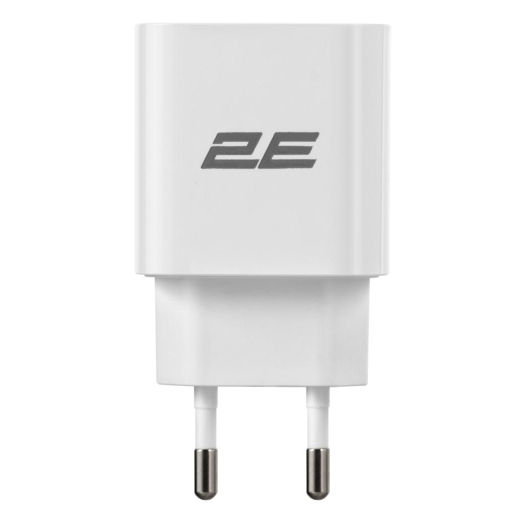 Зарядний пристрій 2E USB Wall Charger 30W (2E-WC1USBC30W-W)