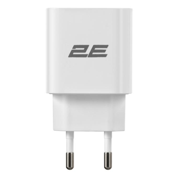 Зарядний пристрій 2E USB Wall Charger 30W (2E-WC1USBC30W-W)