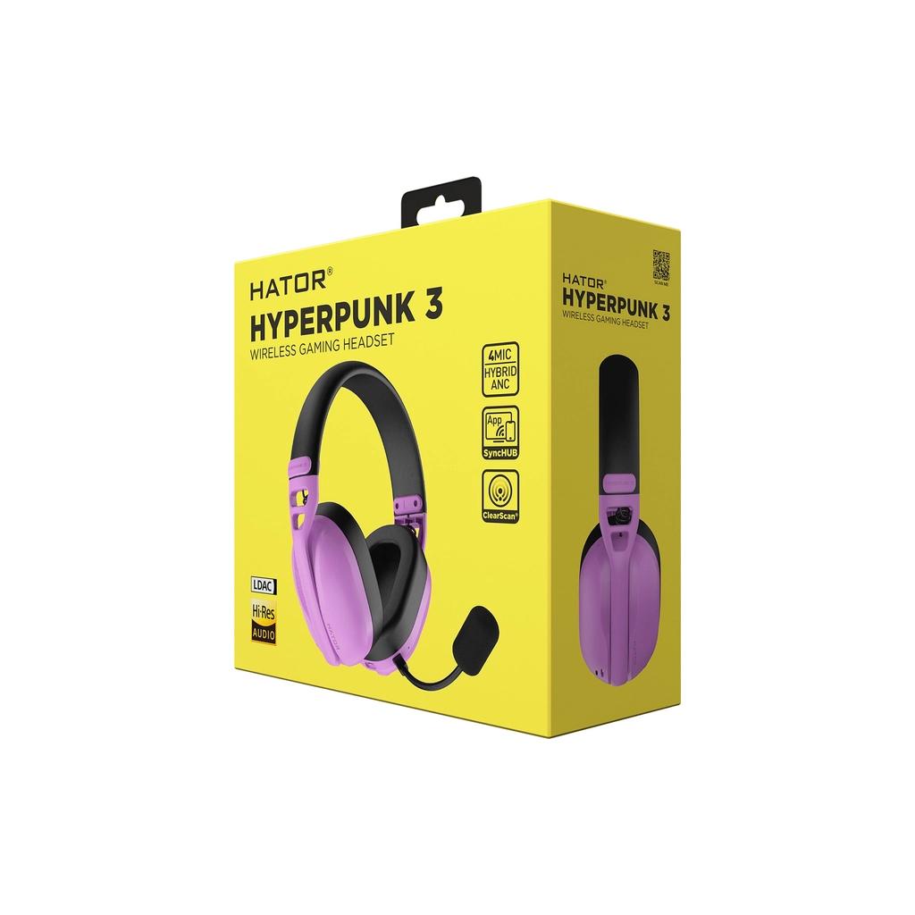 Навушники Hator Hyperpunk 3 Wireless Cyber Violet (ESH19)