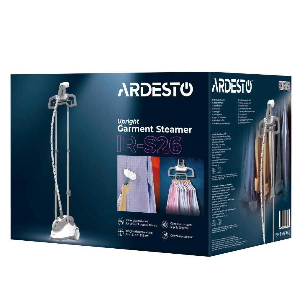 Відпарювач для одягу Ardesto IR-S26