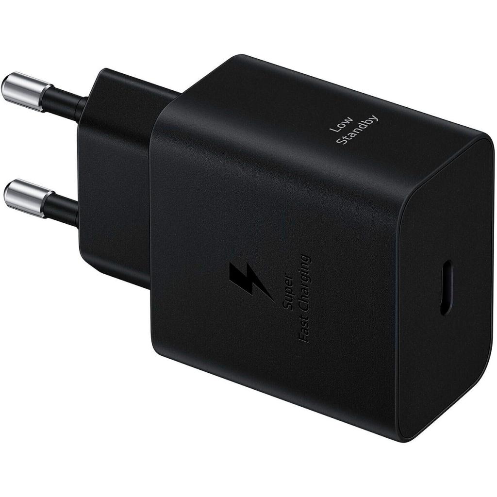 Зарядний пристрій Samsung USB-C PD45W Back (EP-T4511NBEGEU)