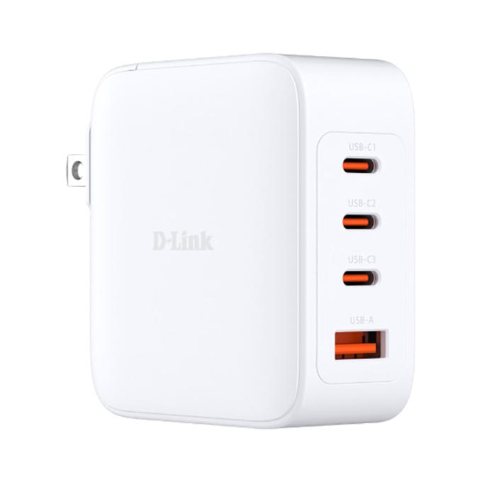 Зарядний пристрій D-Link DCP-101 100W GaN GaN White (DCP-101)