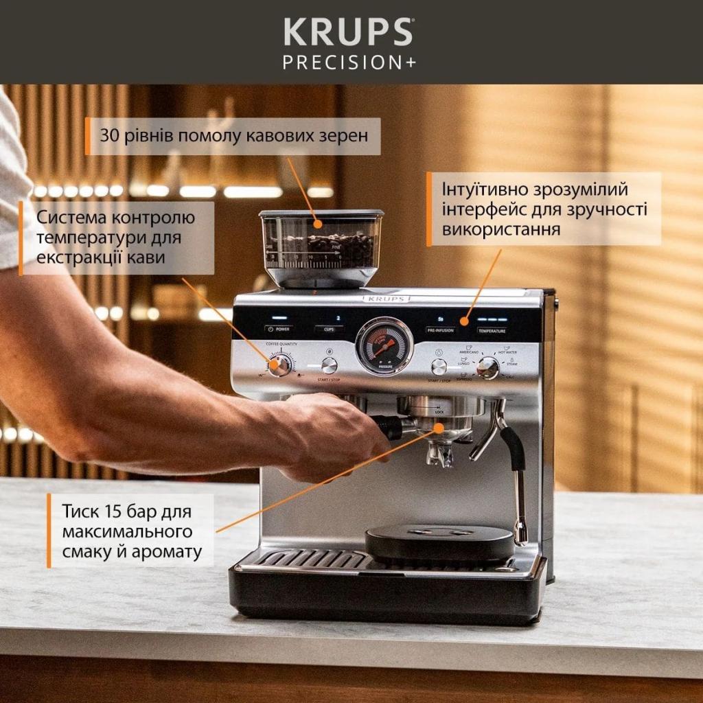 Кавоварка Krups Precision Plus (XP804T10)