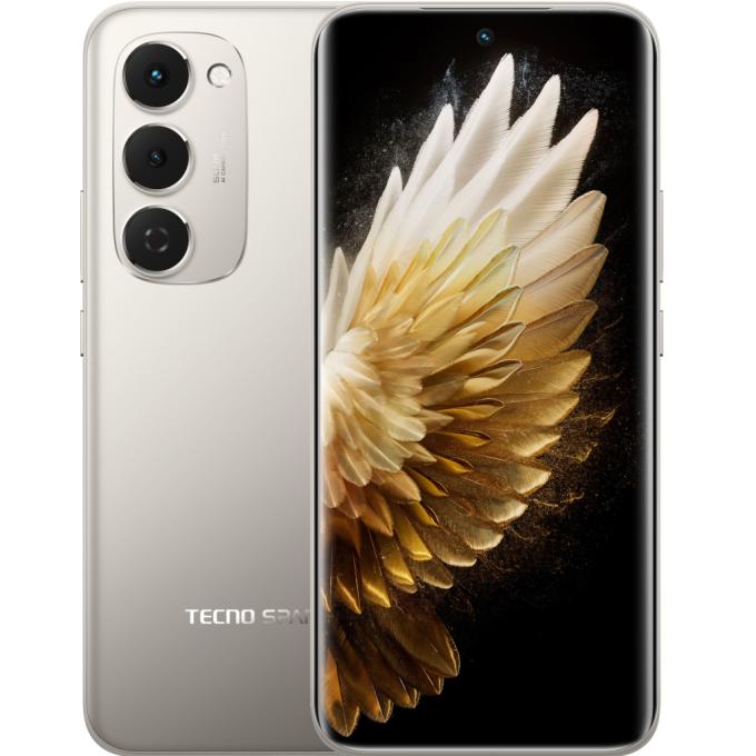 Смартфон Tecno Spark 40 Pro Plus 8/256 Moon Titanium