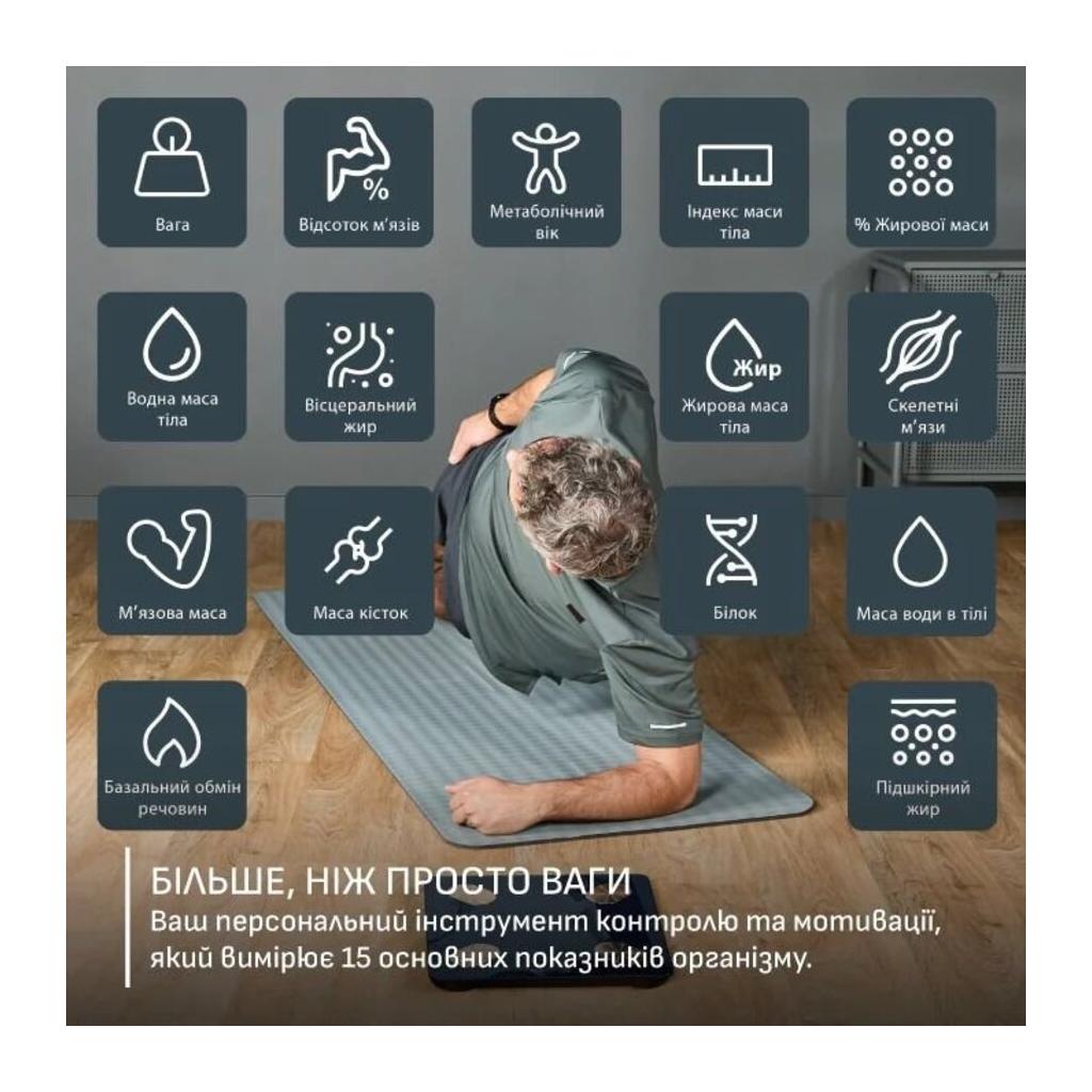Ваги підлогові Tefal GoodVibes Life Plus (BM9720F0)