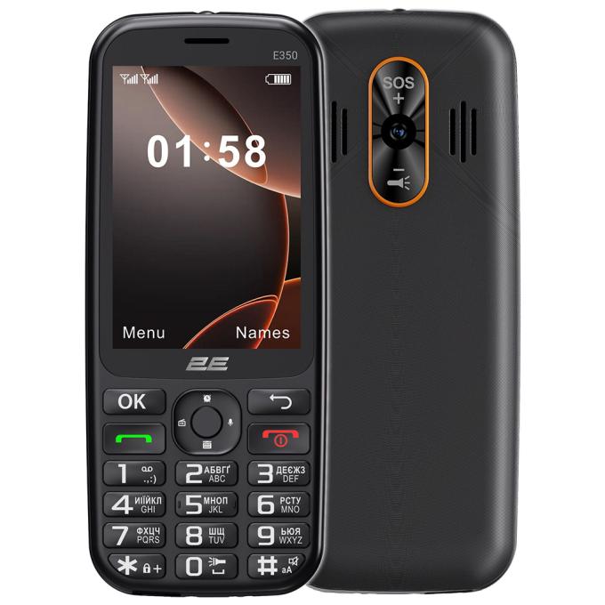Мобільний телефон 2E E350 Black
