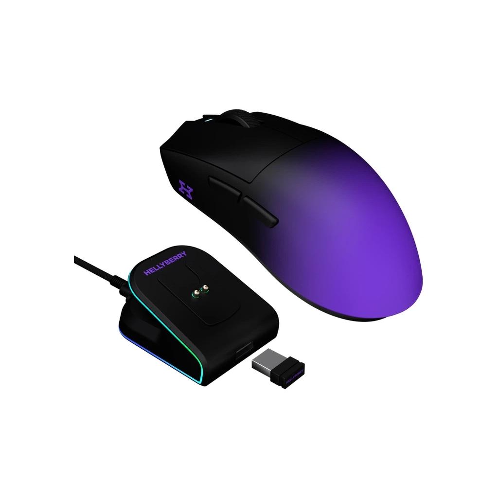 Мишка Hator Hellyberry HM47 Pro RGB Wireless Black Violet