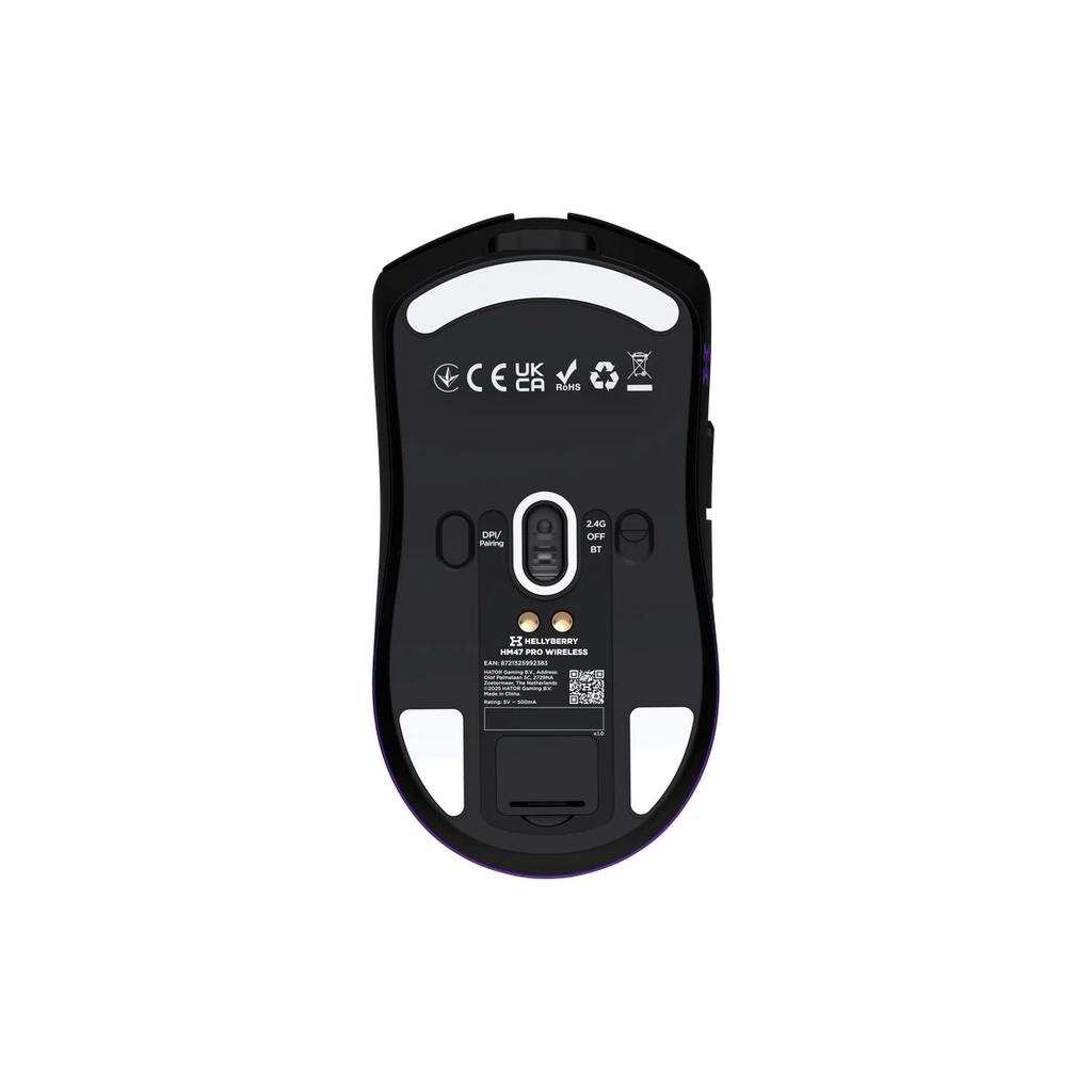 Мишка Hator Hellyberry HM47 Pro RGB Wireless Black Violet