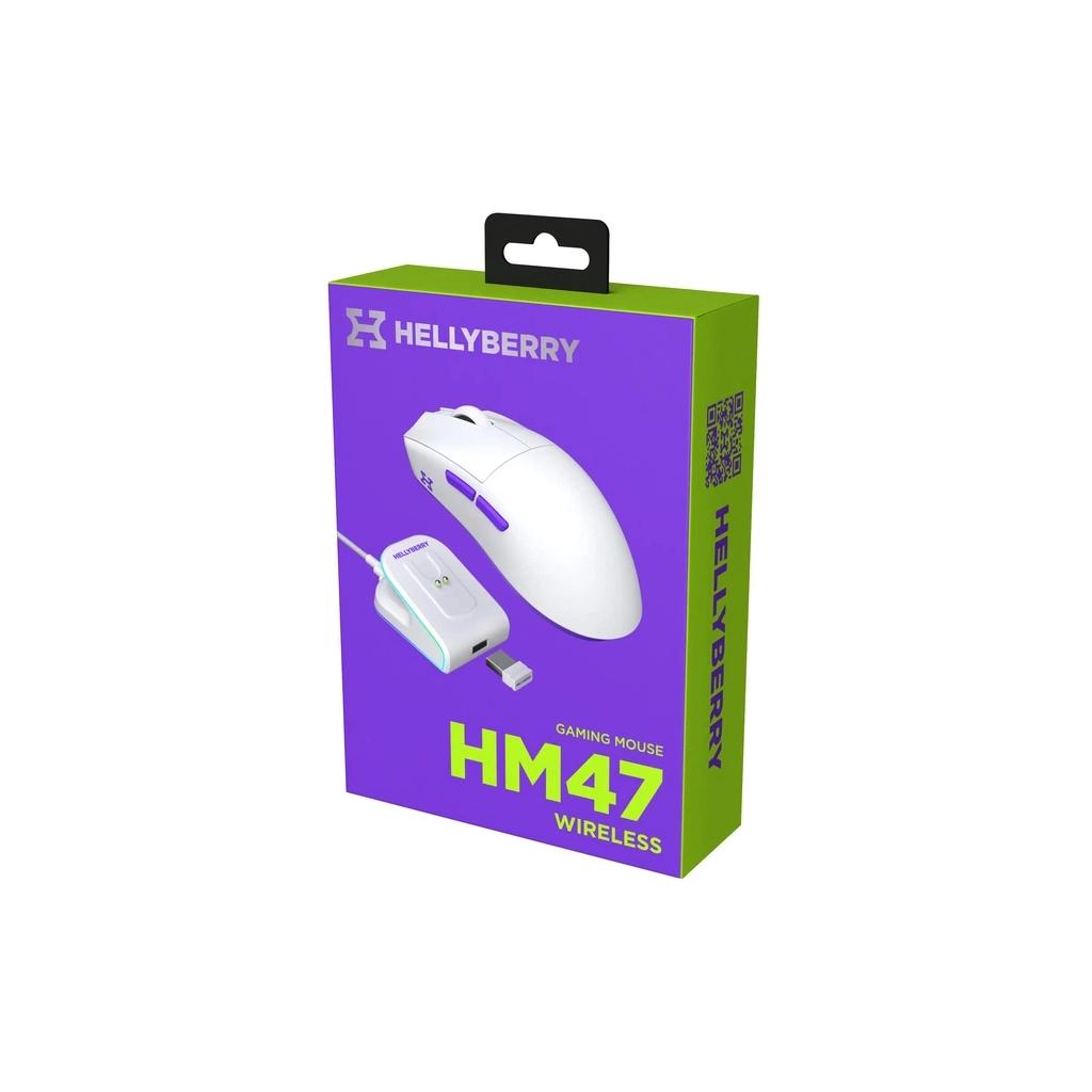 Мишка Hator Hellyberry HM47 Wireless White Violet