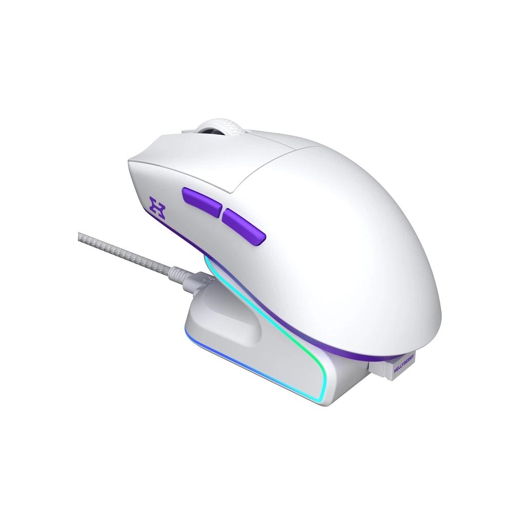 Мишка Hator Hellyberry HM47 Wireless White Violet