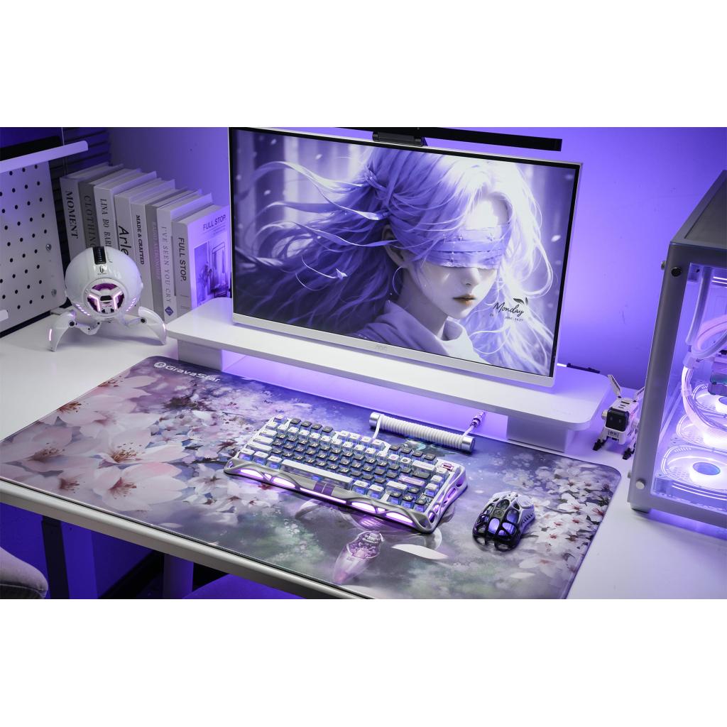 Килимок для мишки GravaStar SAKURA XL Pink