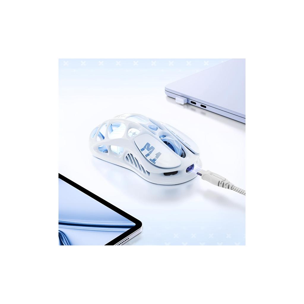 Мишка GravaStar Mercury M1 Pro Wireless Ice Blue