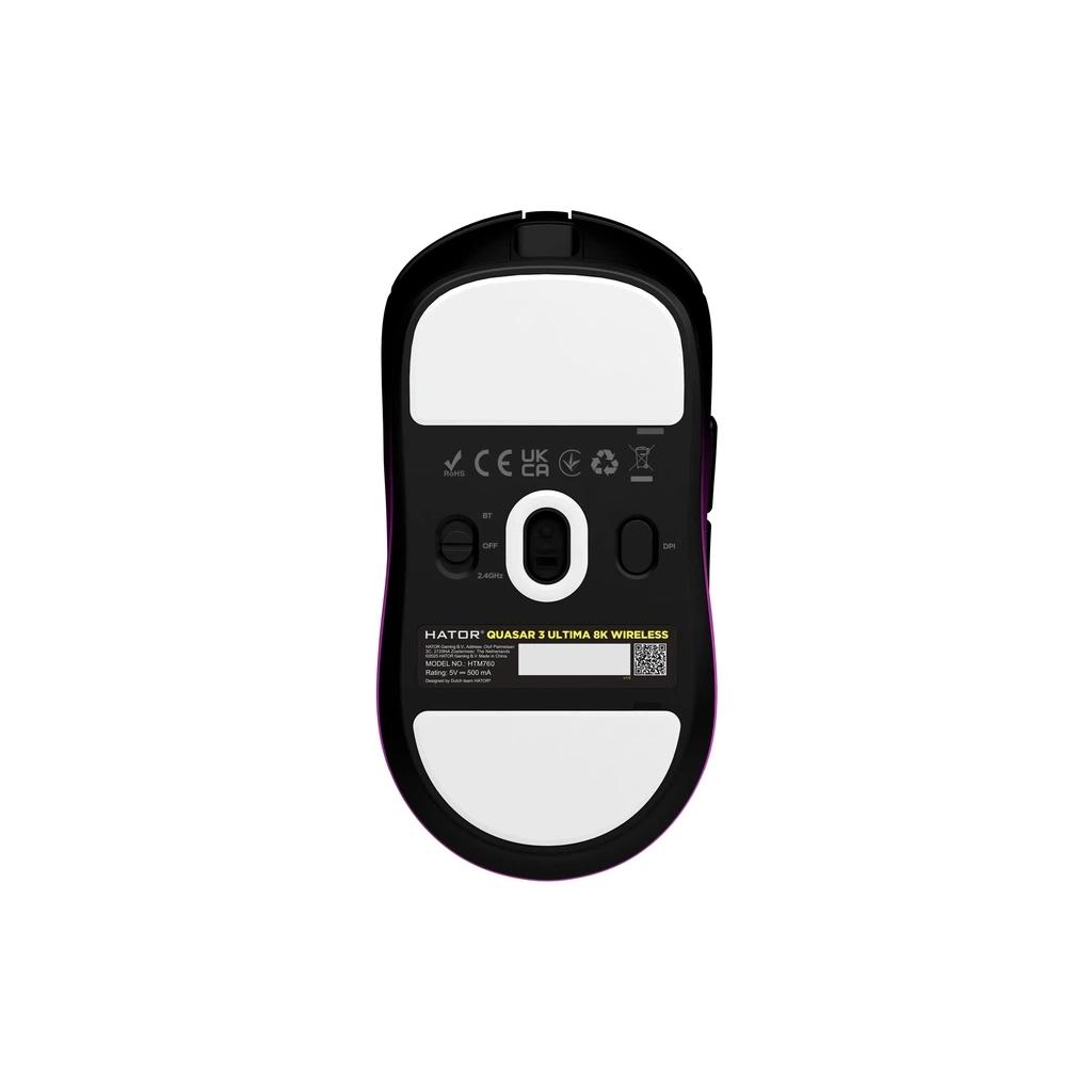 Мишка Hator Quasar 3 Ultima 8K Wireless Black Purple (HTM760)